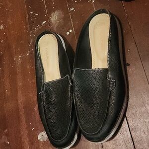 Hush Puppies Zero G Womens slip on black loafer